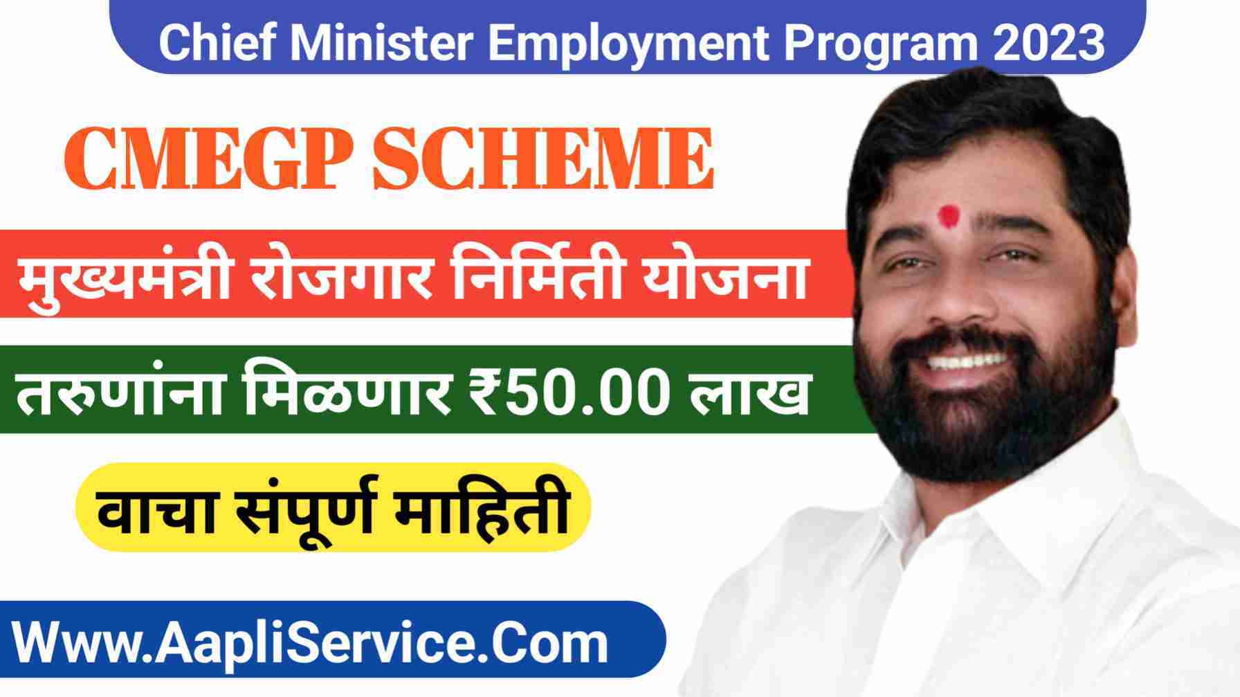 CMEGP SCHEME: मुख्यमंत्री रोजगार निर्मिती योजना, रोजगार निर्मितीसाठी मिळतील ₹50 लाख.